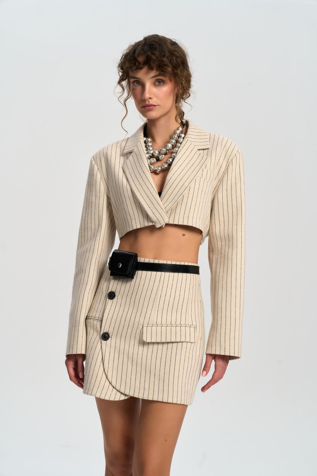 Jupe Ozlem Blanc Cassé
