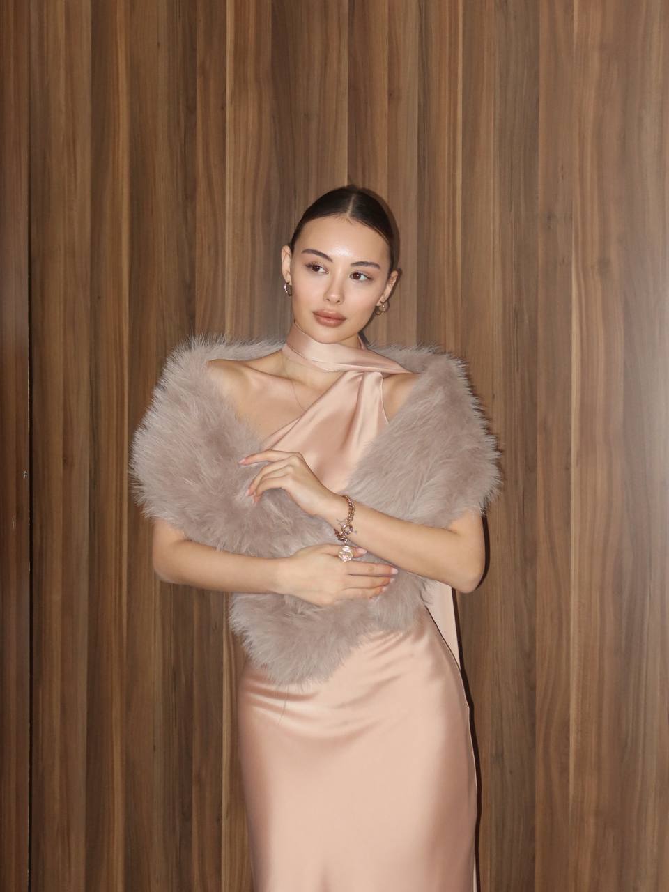 Robe Yalina Champagne