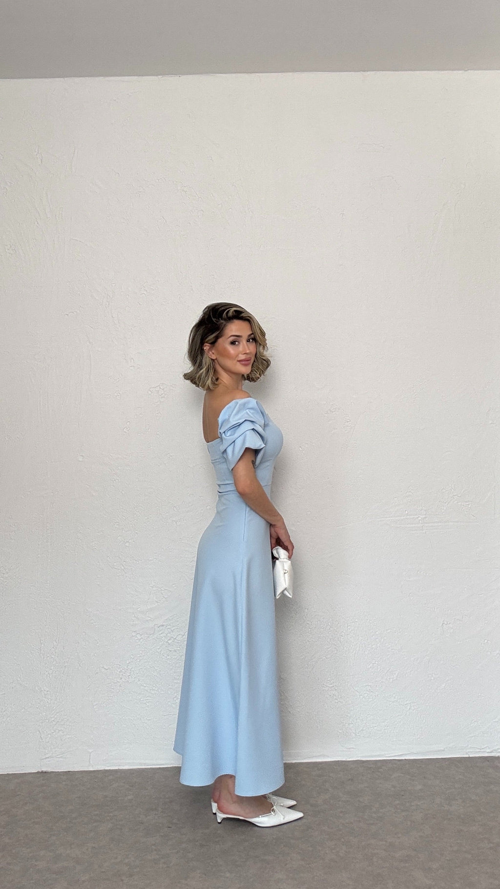 Robe Meni Bleue