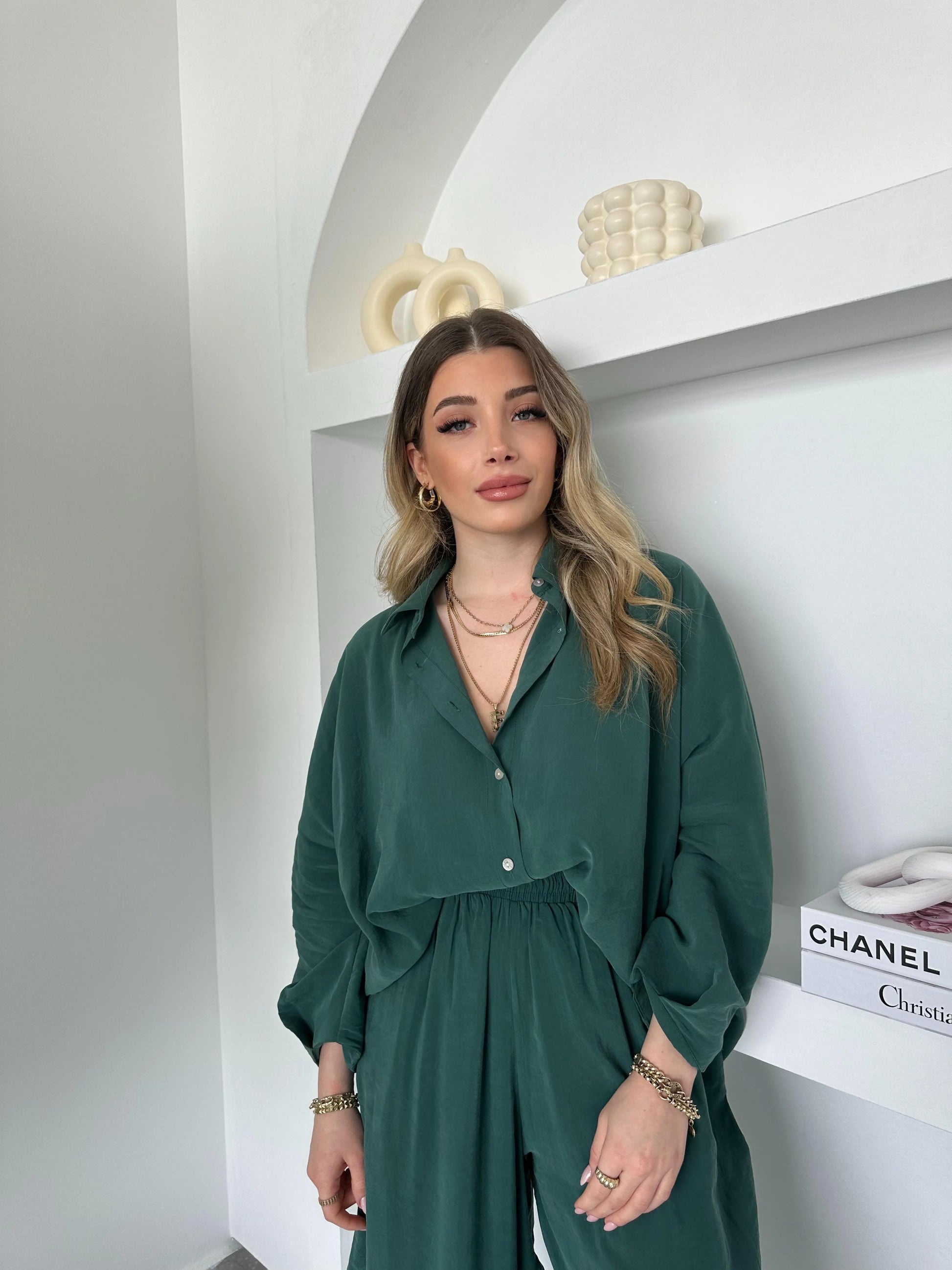 Pantalon Nane Emeraude