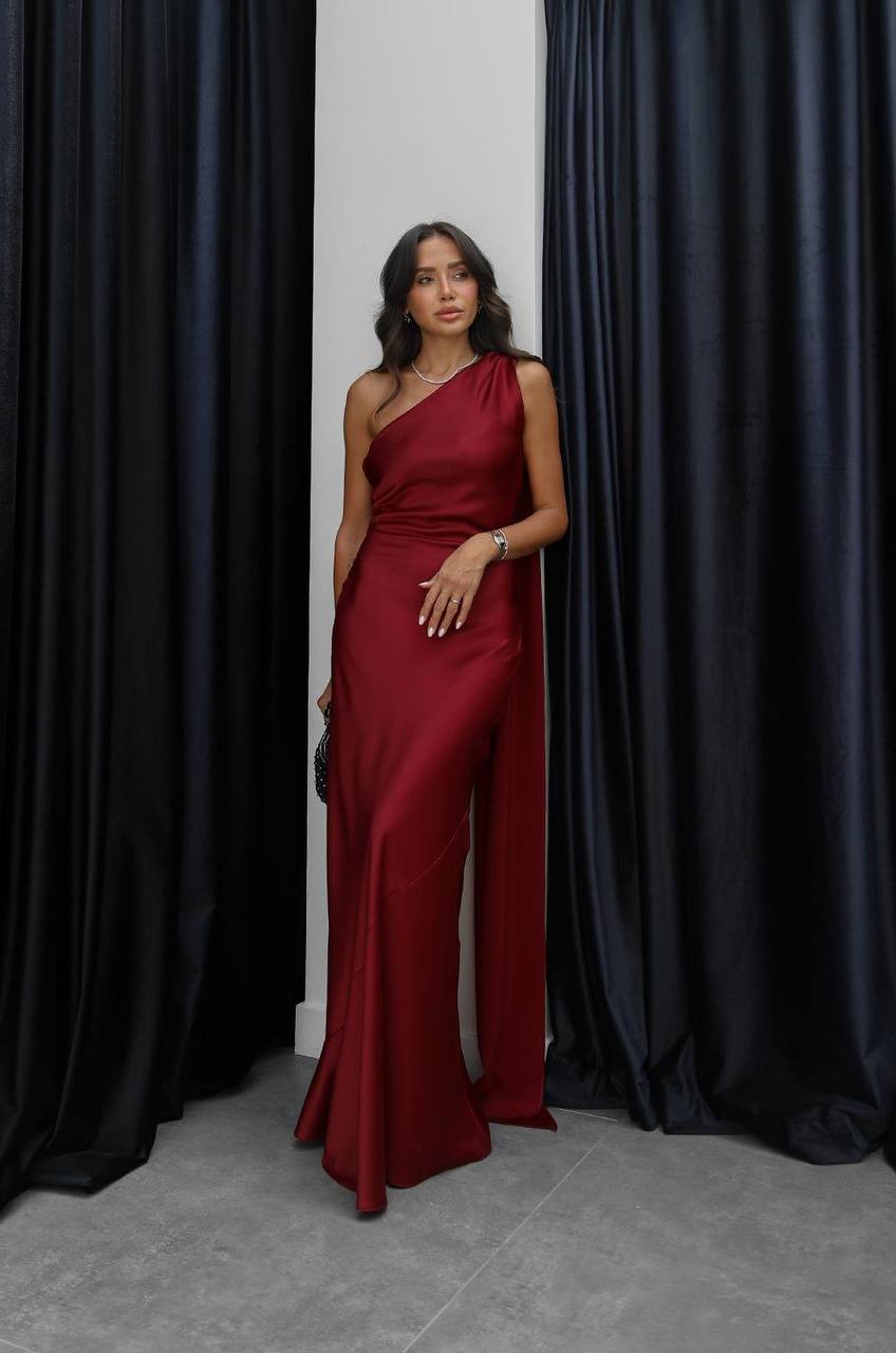 Robe Yalina Bordeaux