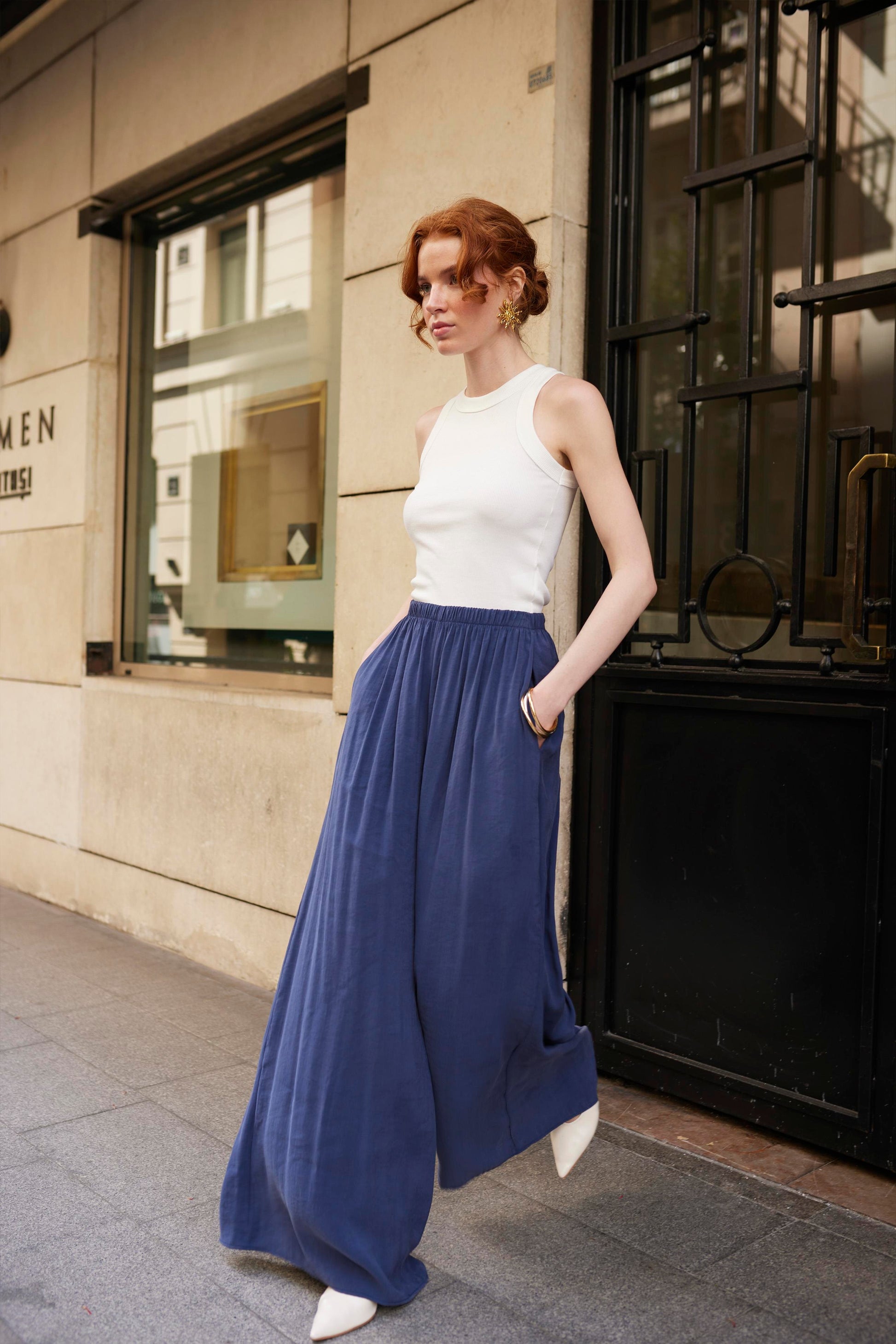 Pantalon Serra Bleu