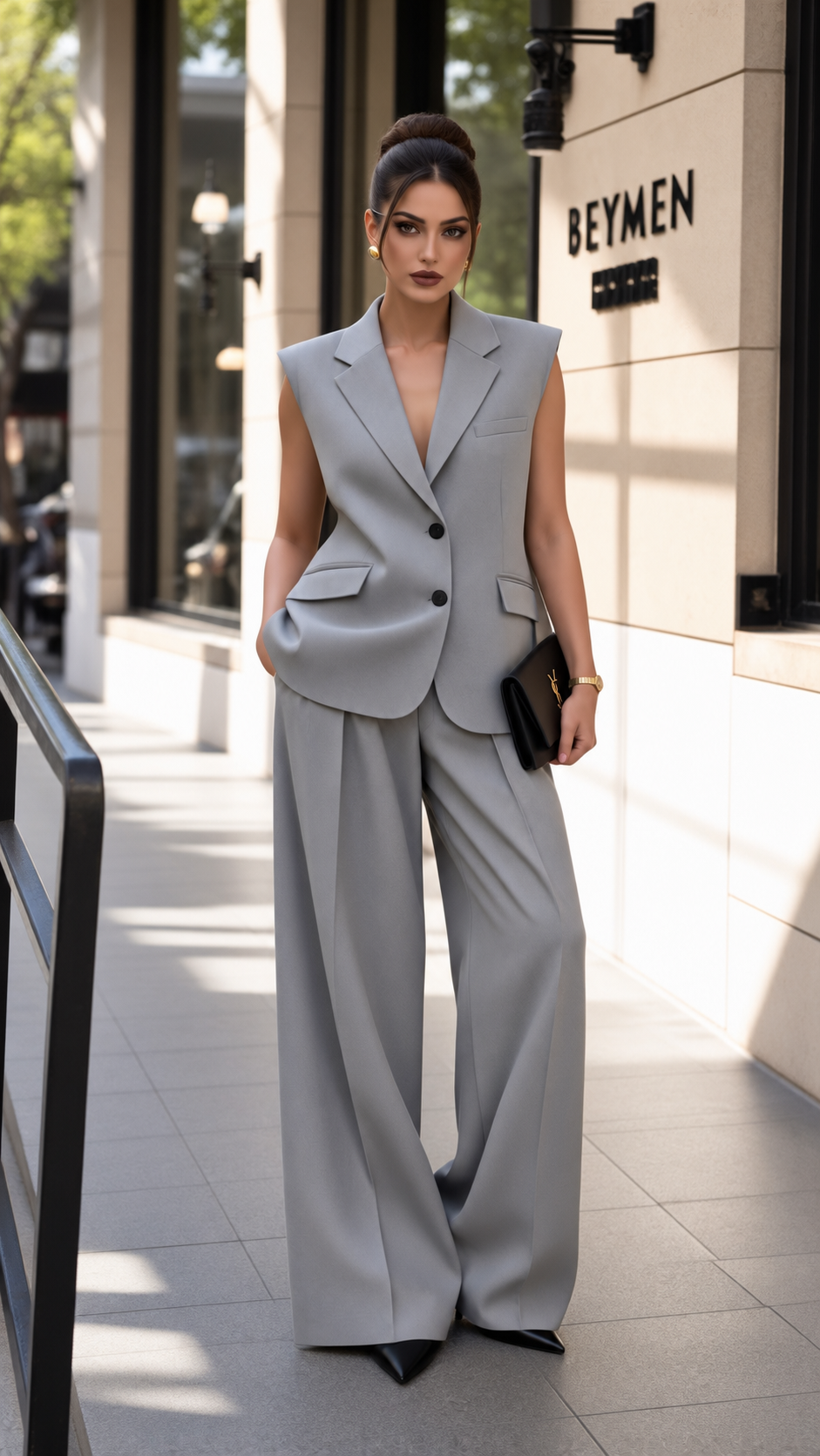Blazer Aura Gris