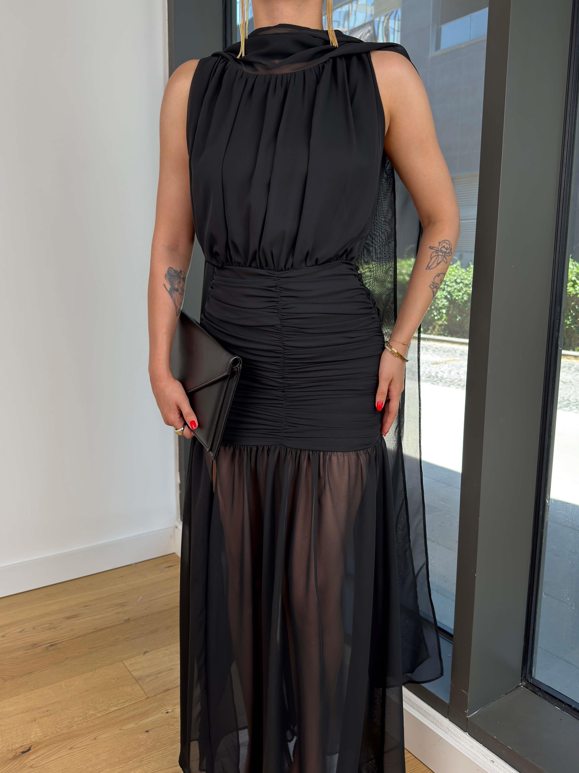 Robe Soirée Raya Noir