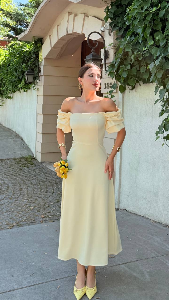 Robe Meni Jaune