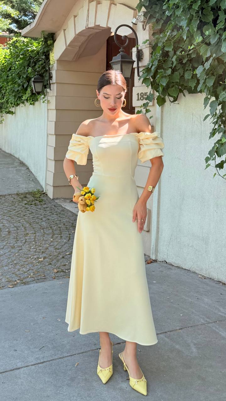 Robe Meni Jaune