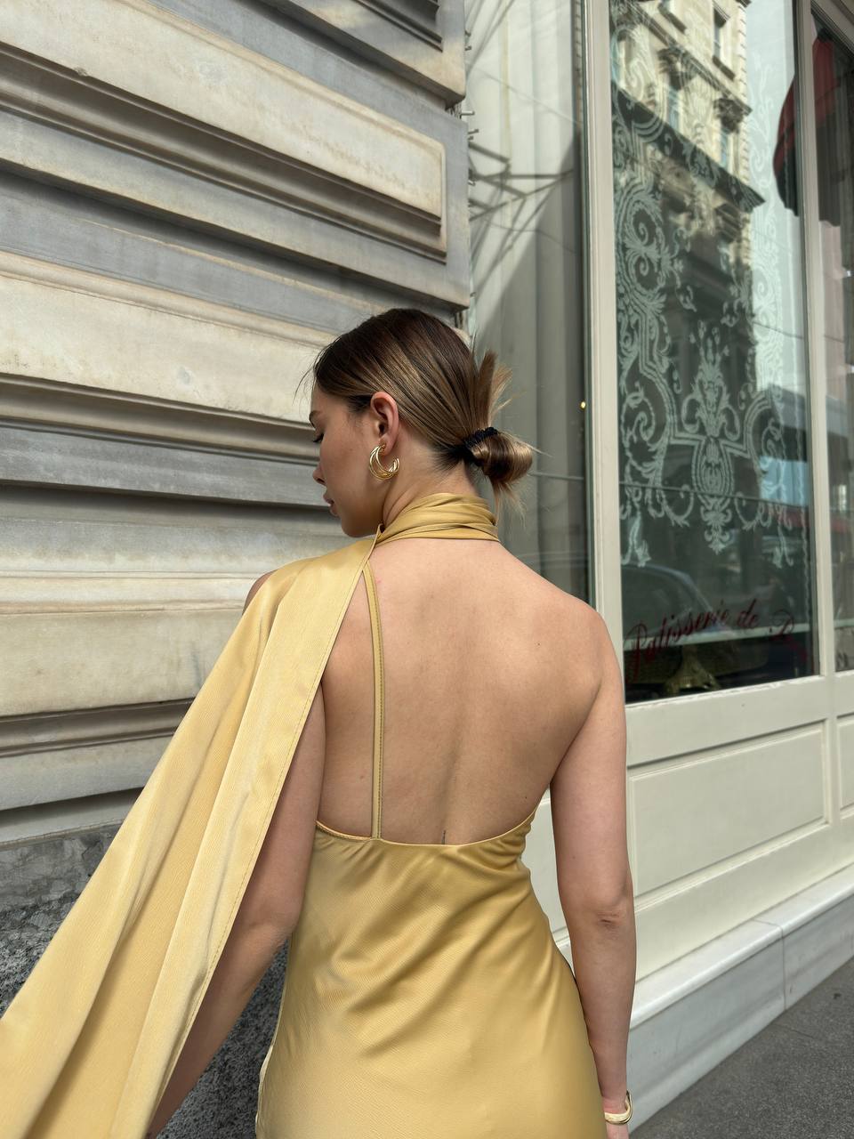 Robe Yalina doré