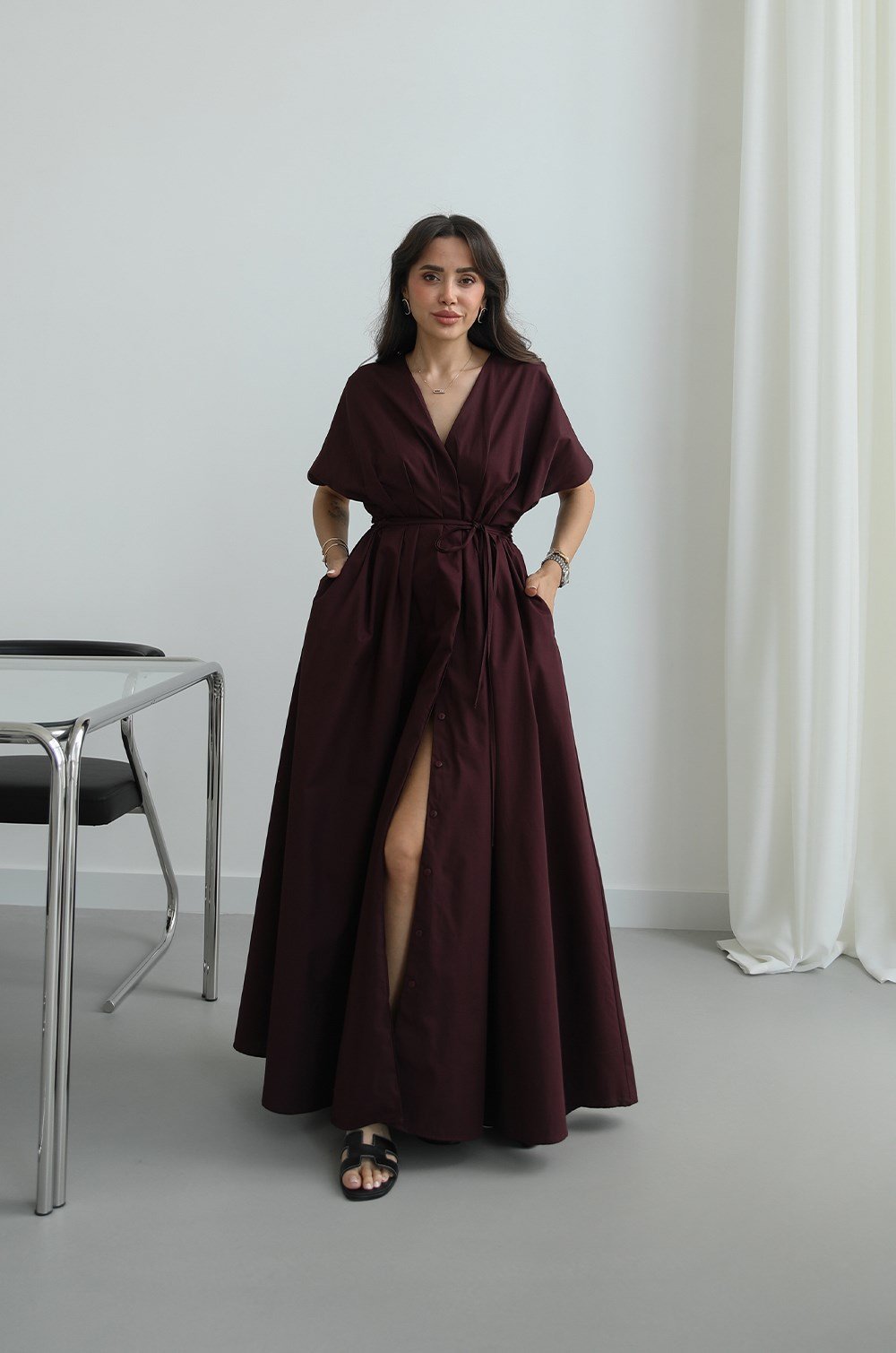 Robe Julia Marron