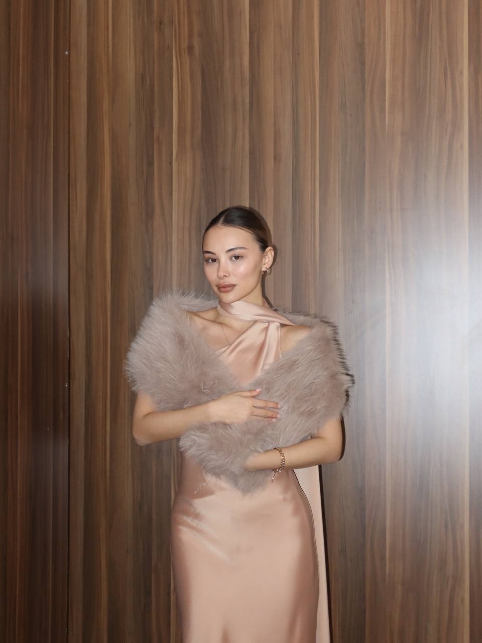 Robe Yalina Champagne