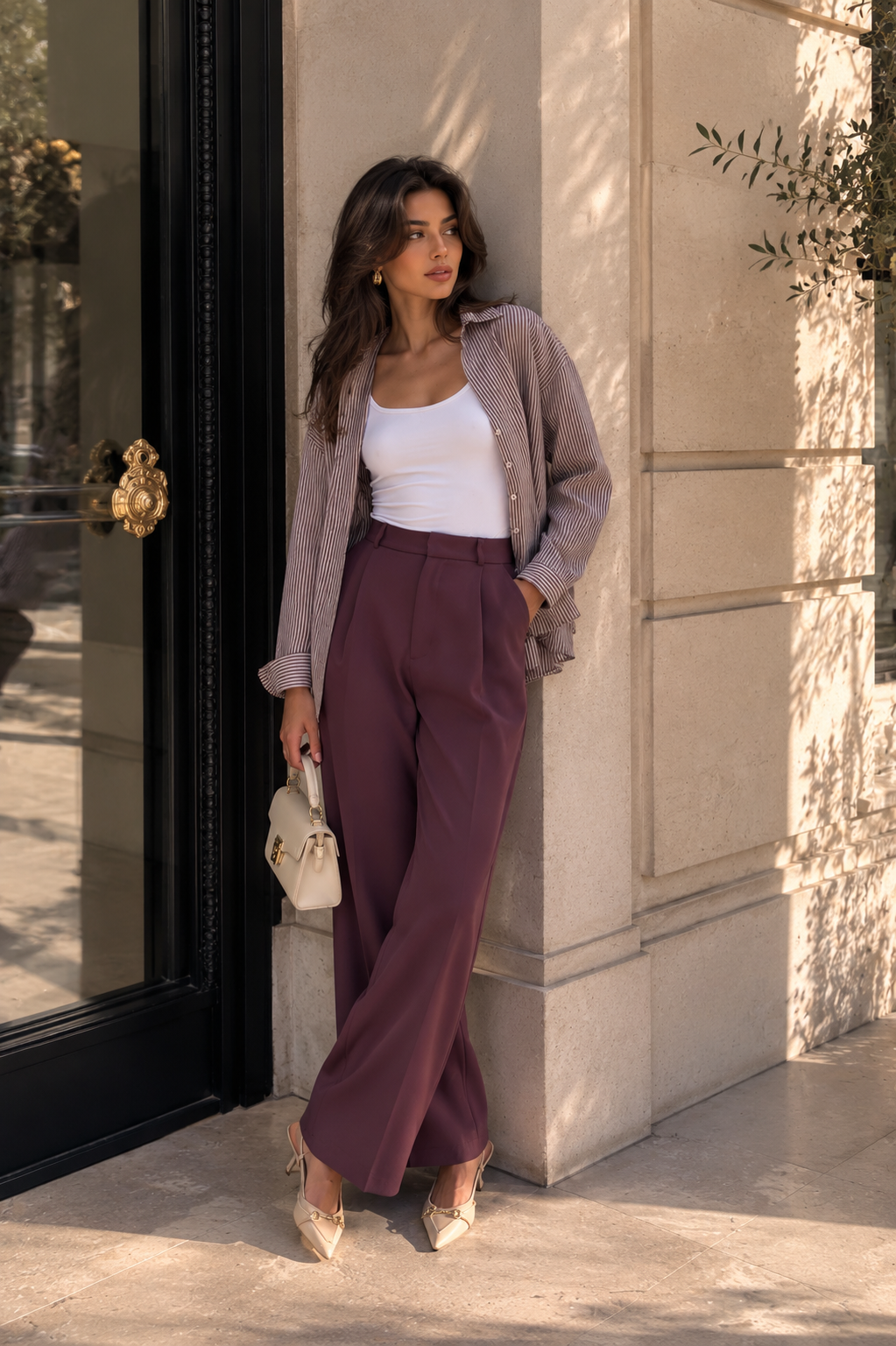 Chemise Zeynep Marron