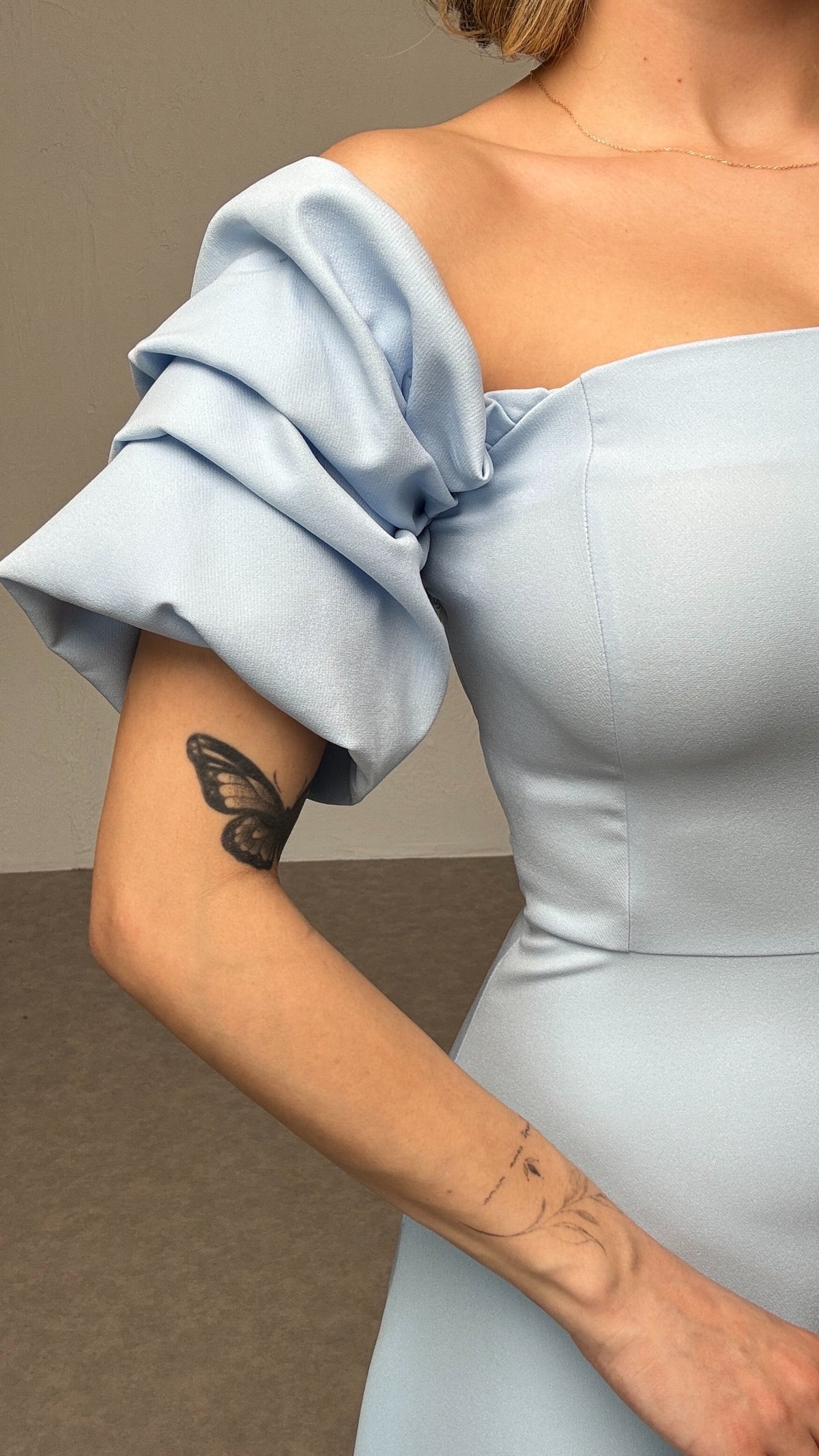 Robe Meni Bleue