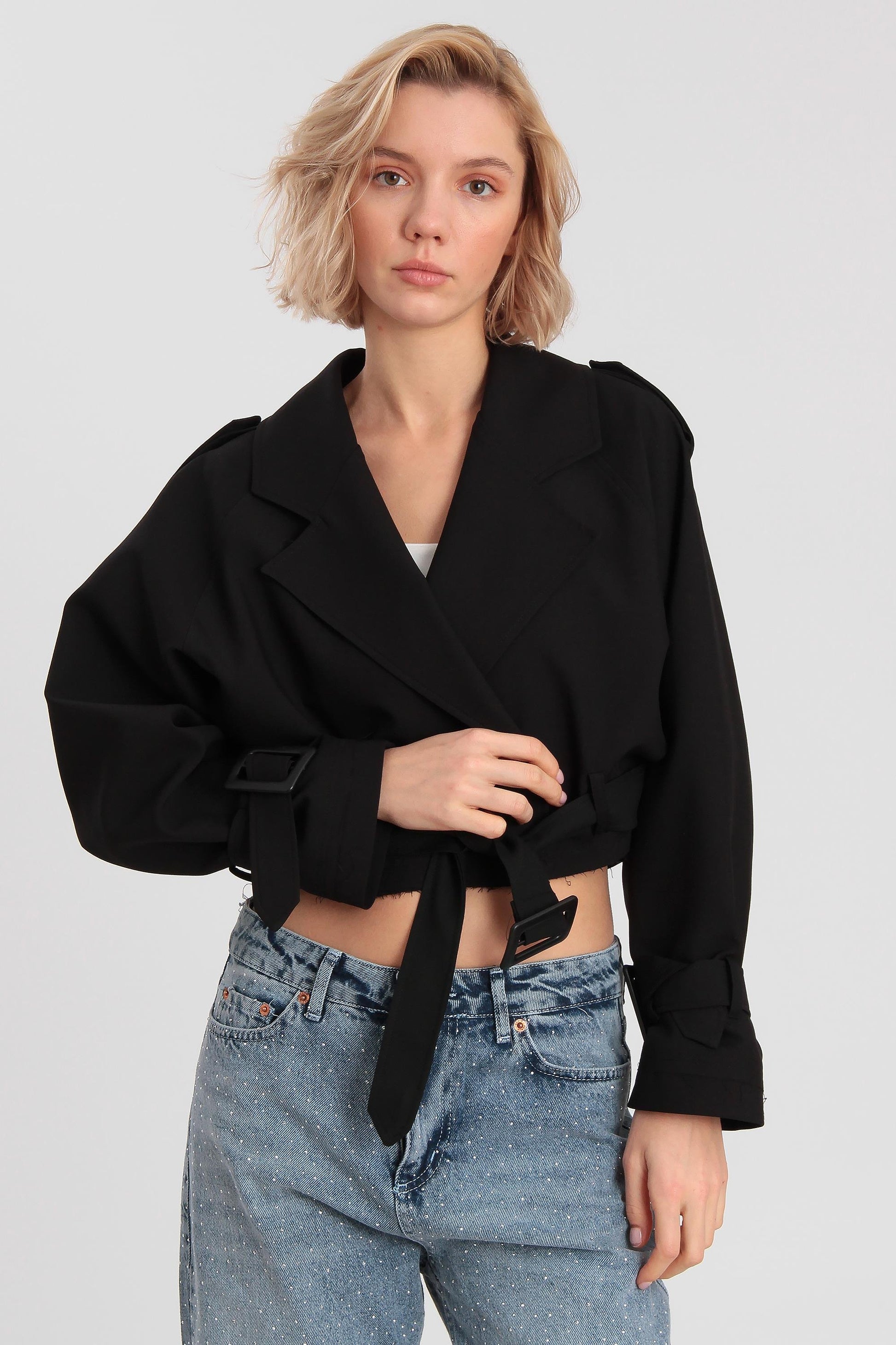 Veste courte Siyah noir