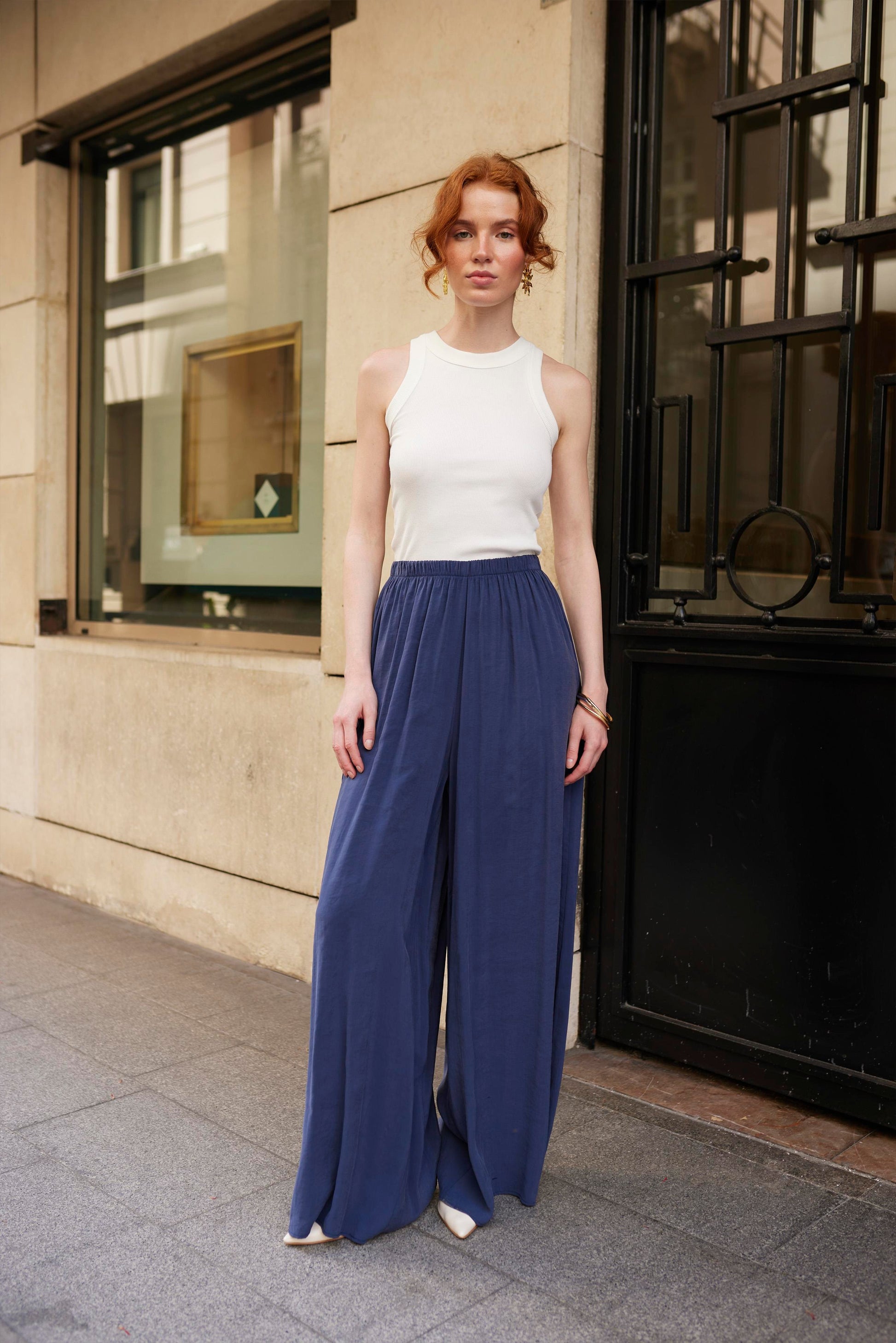 Pantalon Serra Bleu