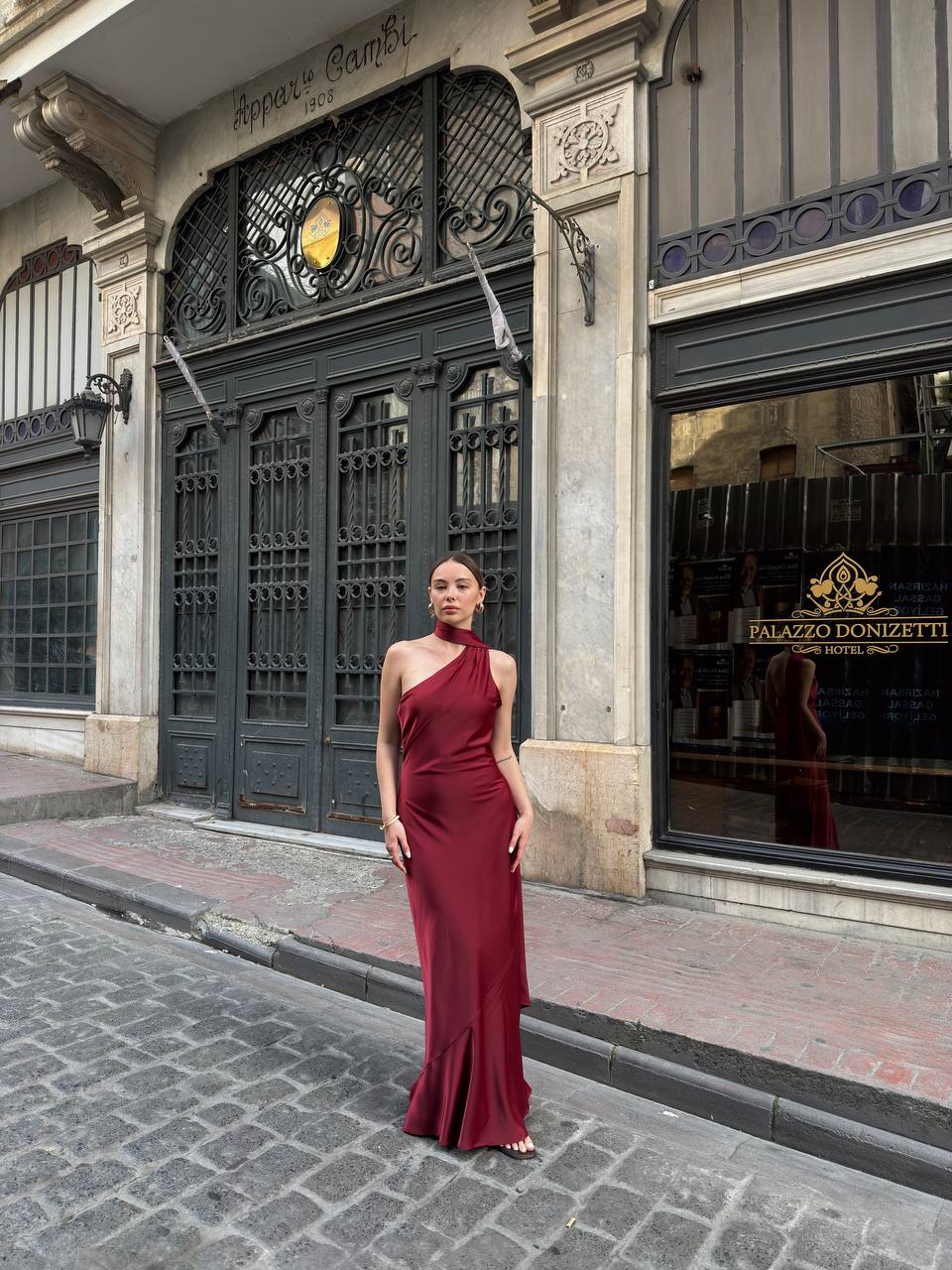 Robe Yalina Bordeaux