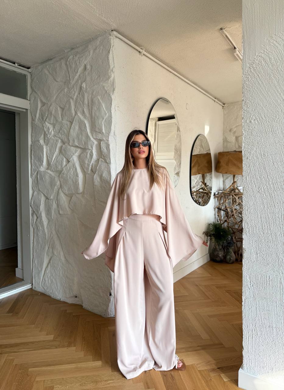 Combinaison Elsa rose