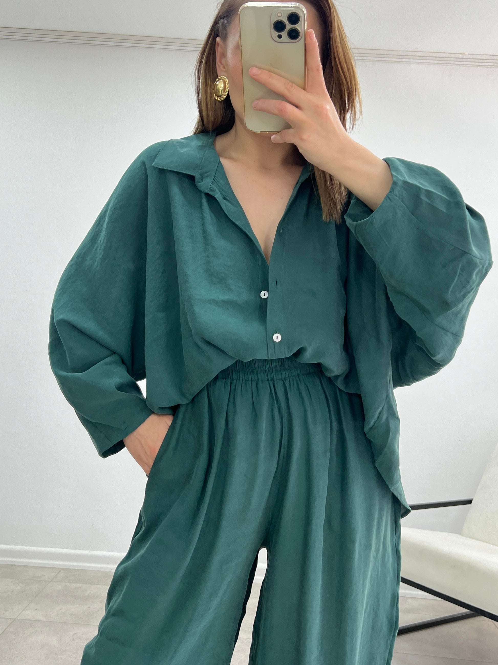 Pantalon Nane Emeraude