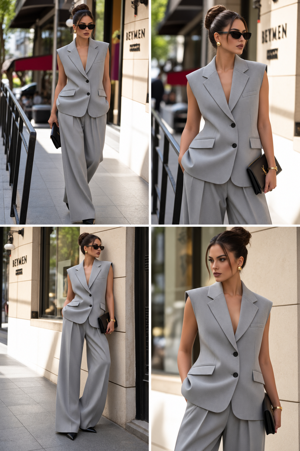 Blazer Aura Gris