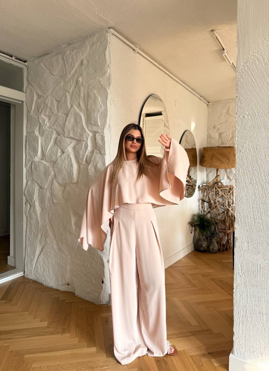 Combinaison Elsa rose