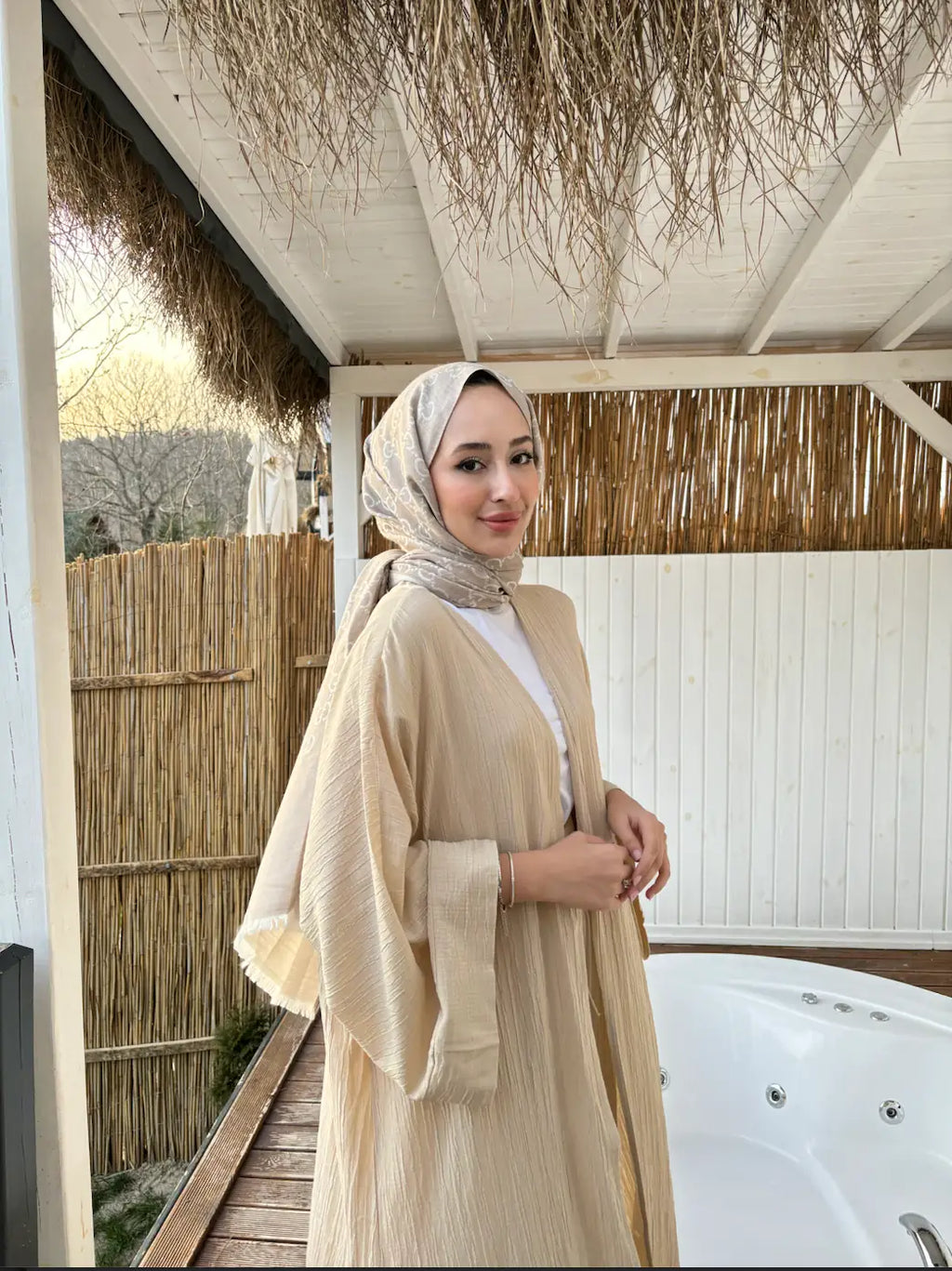 Pantalon Kimono Oya Beige