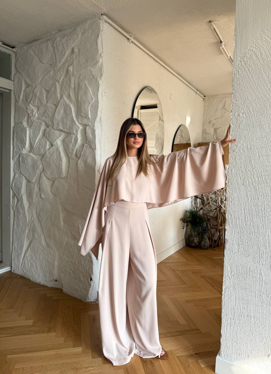 Combinaison Elsa rose