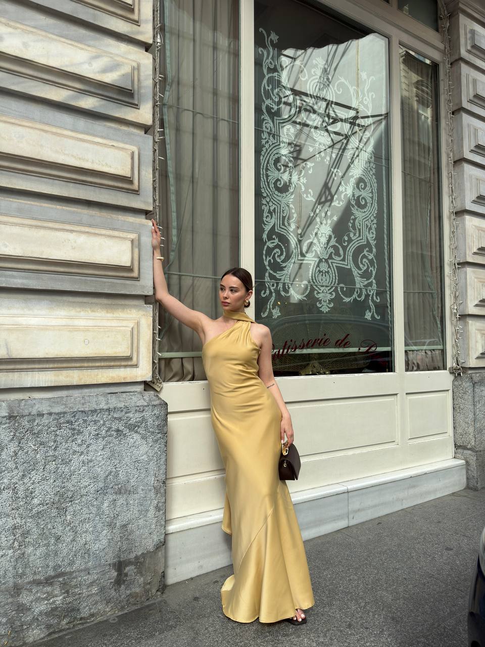 Robe Yalina doré