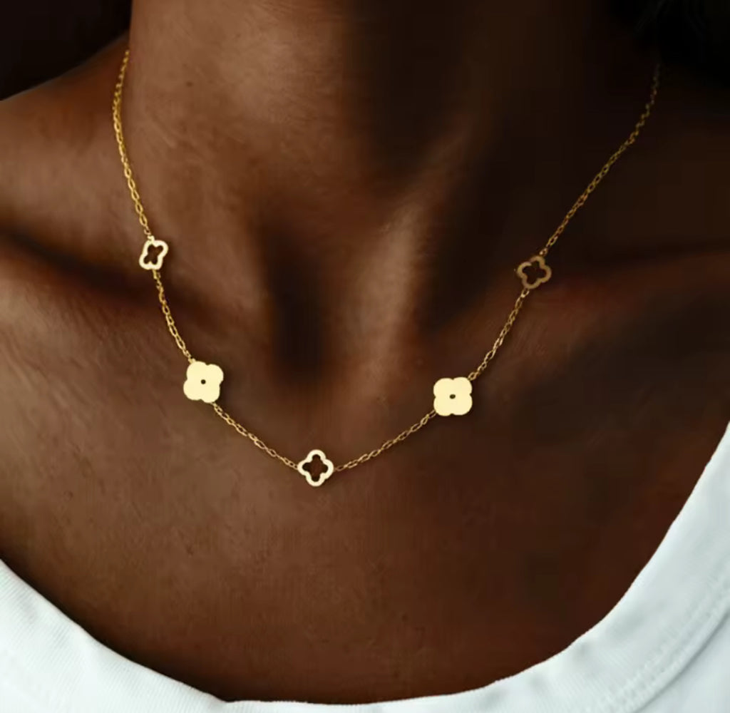 Collier Trèfle