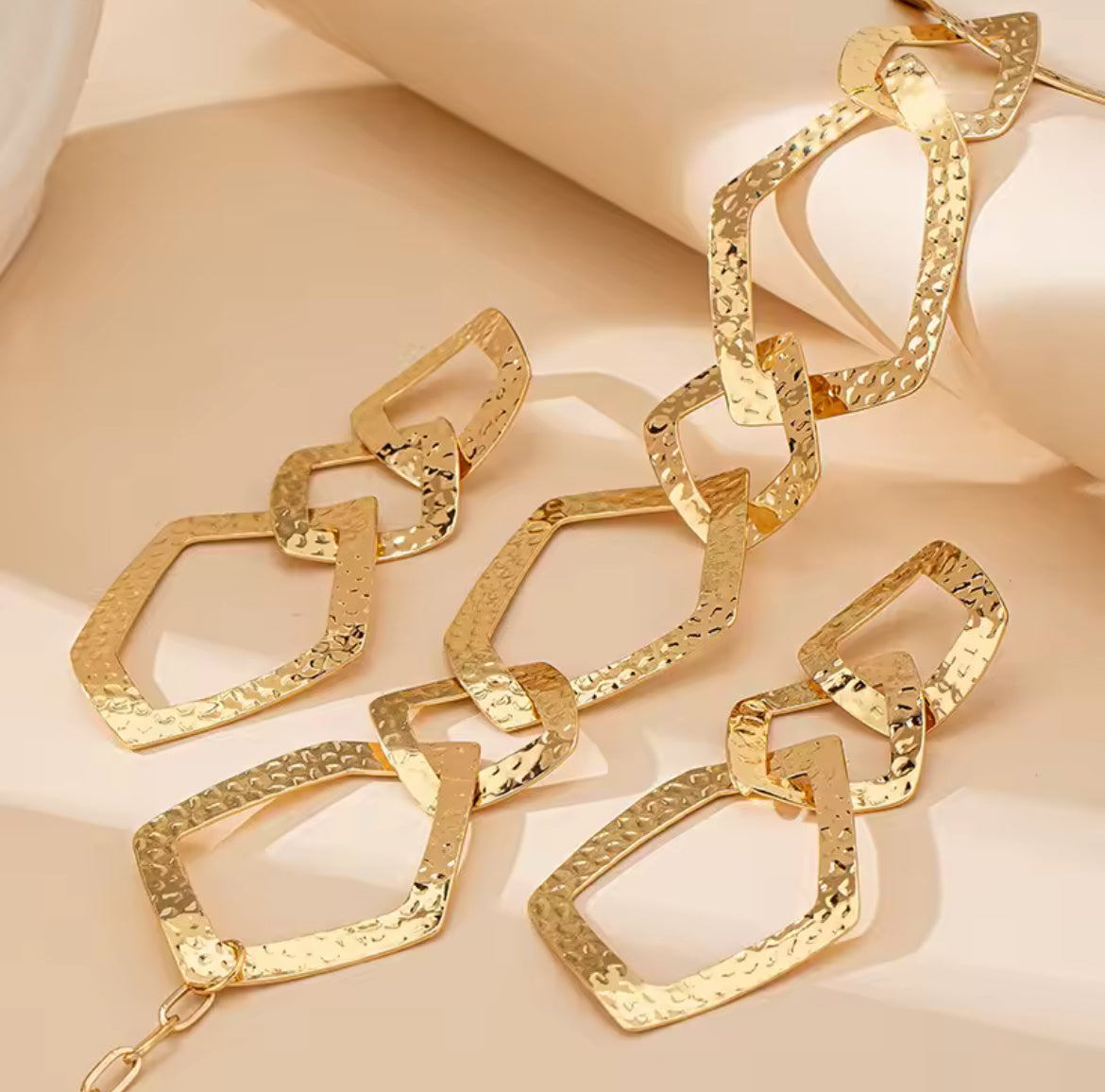 Collier Géométrique Irrégulier