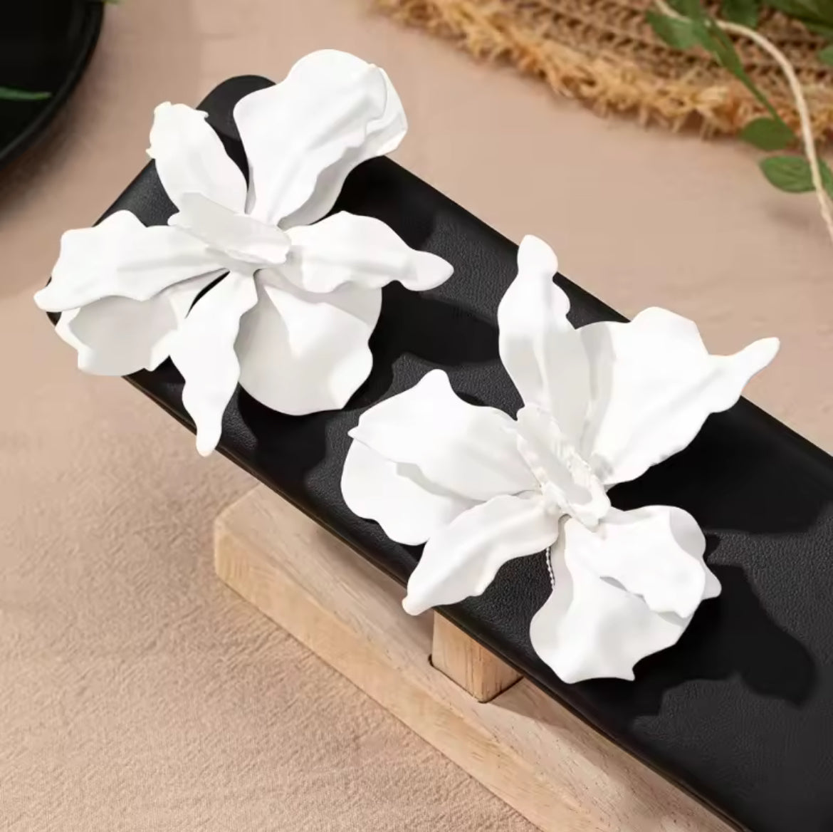 Boucles D’oreilles Orchidée