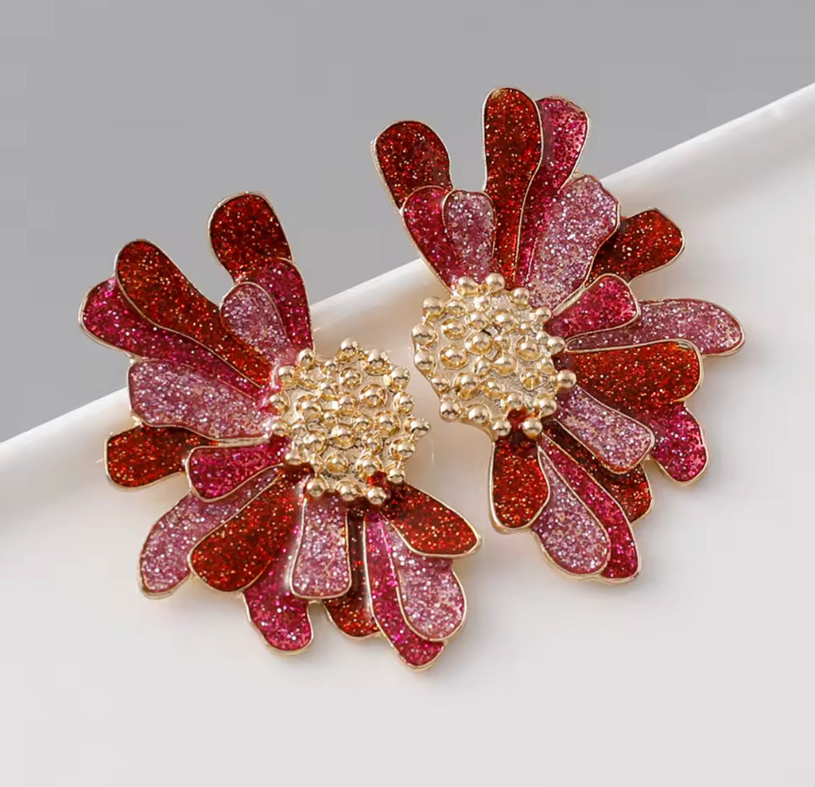 Boucles d’oreilles Brillantes