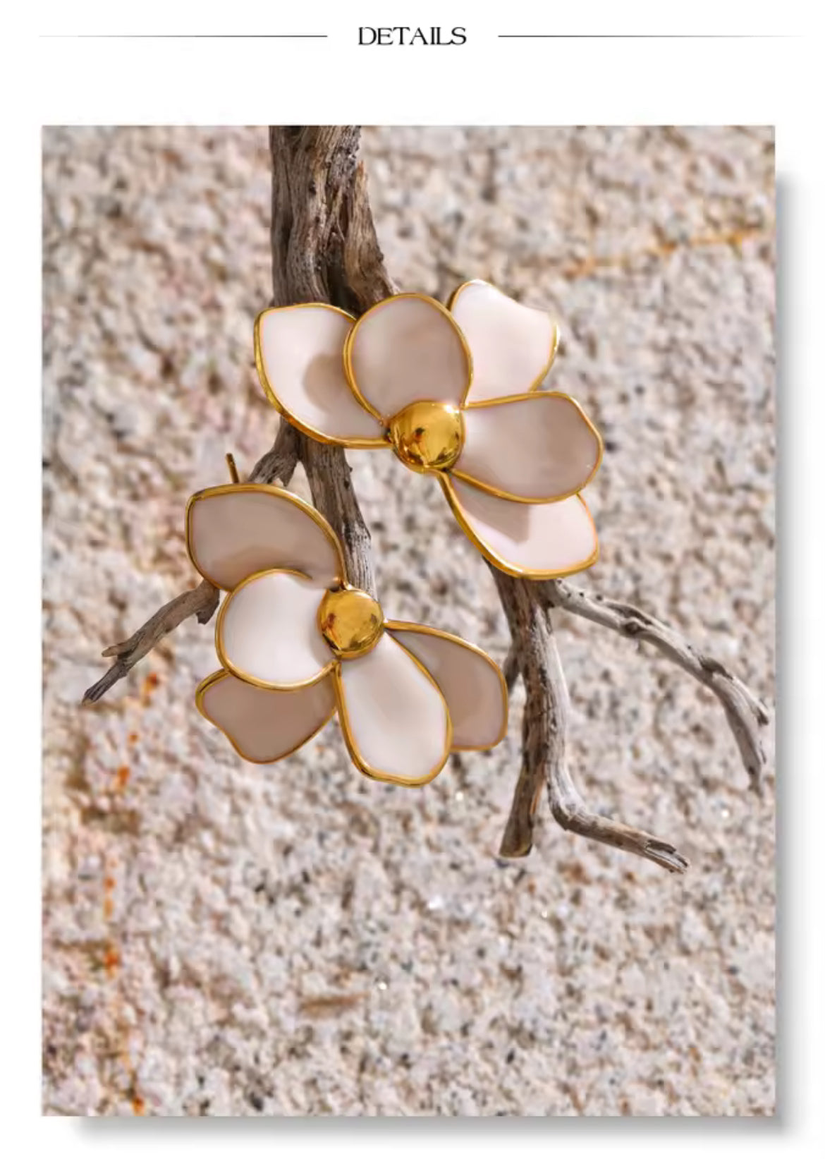 Boucles D’oreilles Pétale