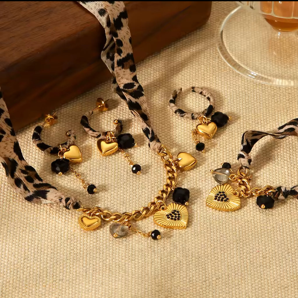 Boucle D’oreille Léopard