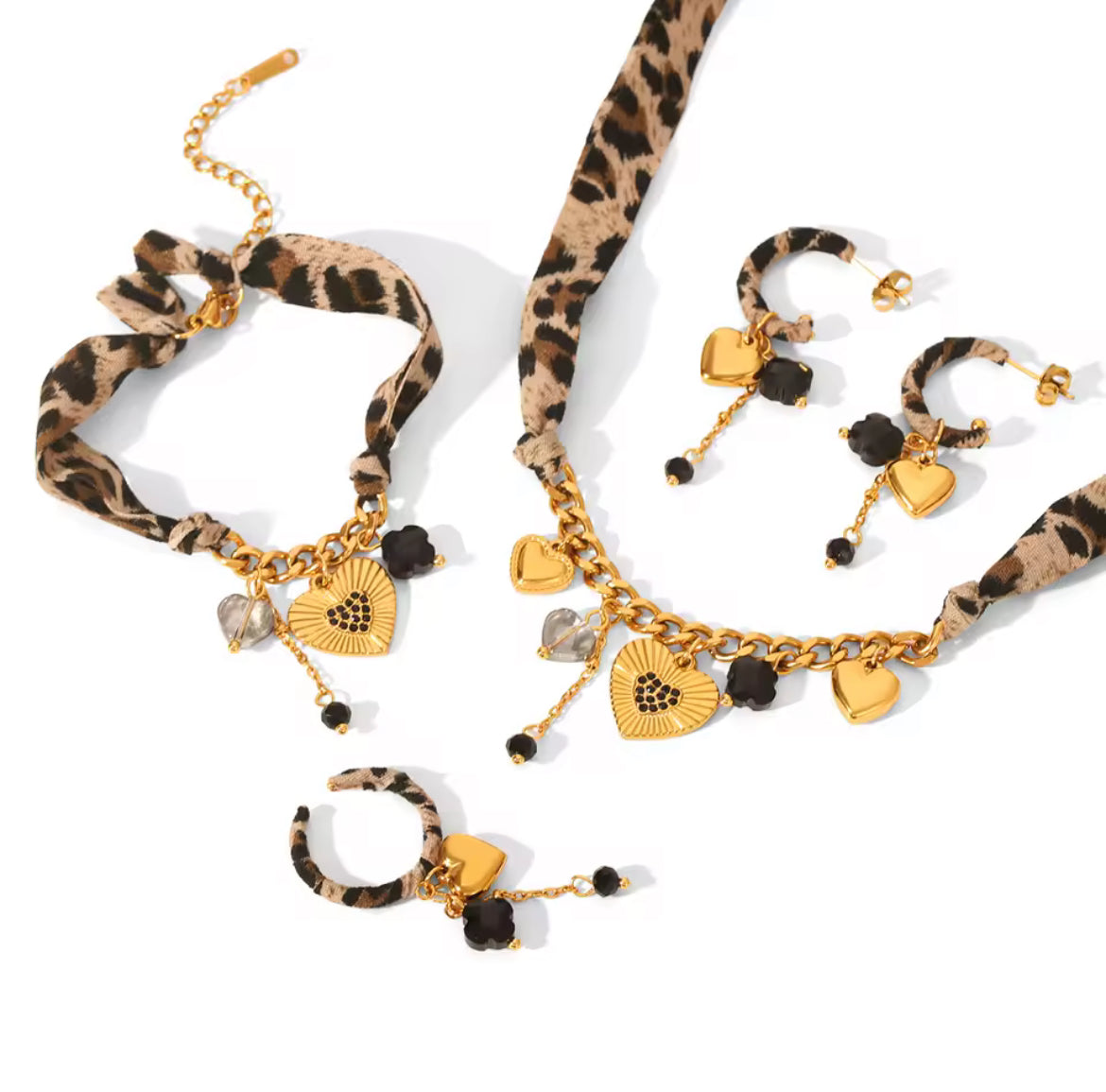 Boucle D’oreille Léopard