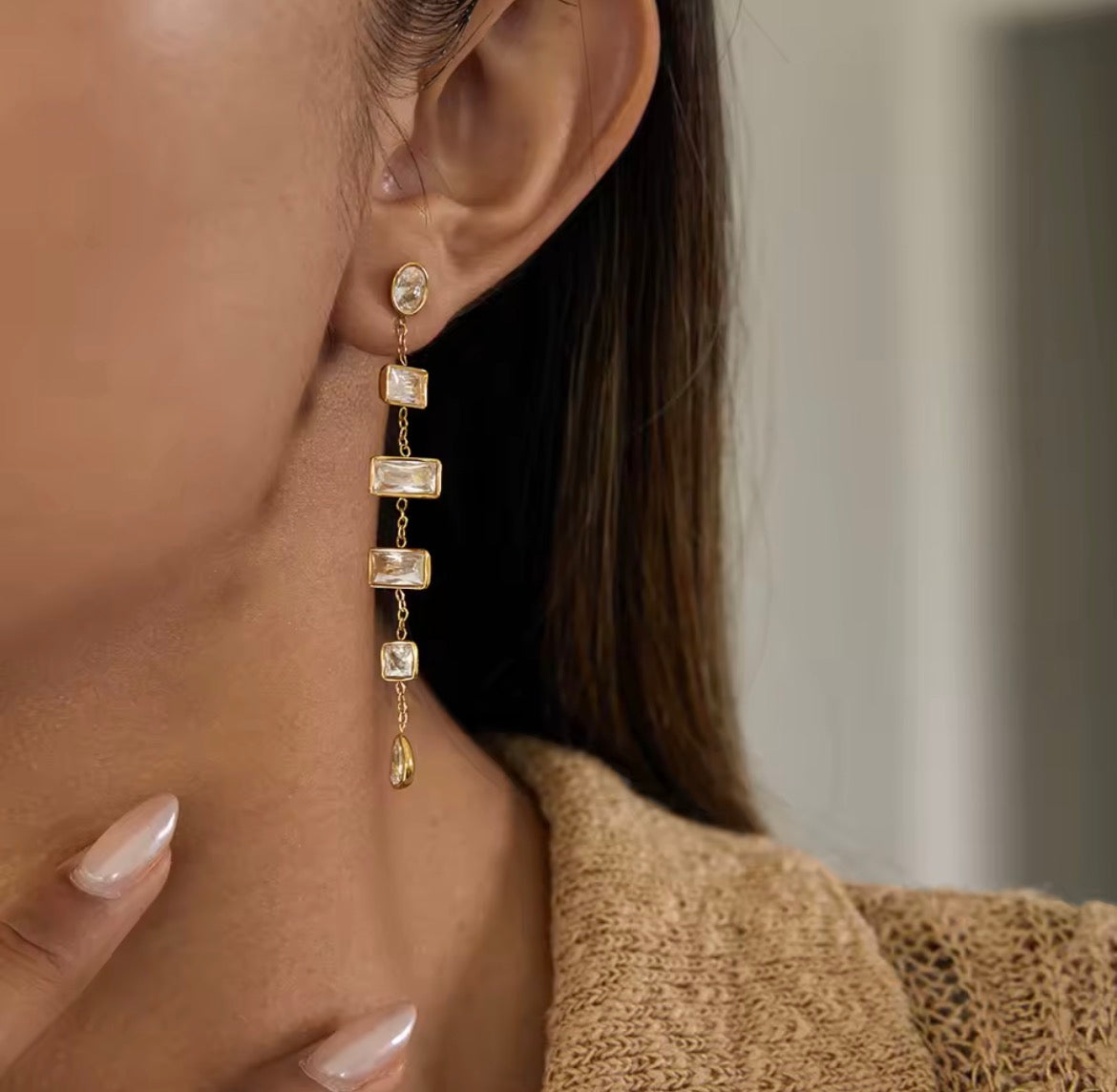 Boucles D’oreilles Pendantes