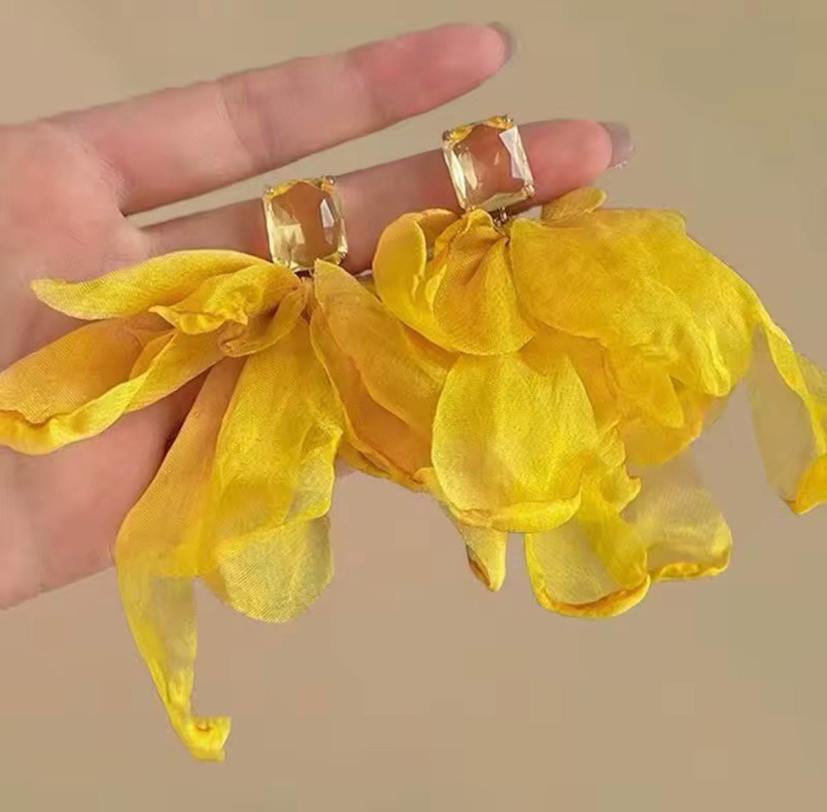 Boucle d’oreille colorée