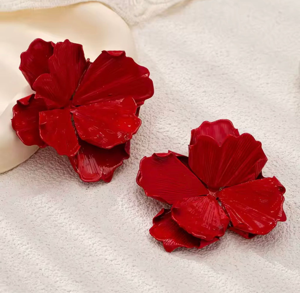 Boucle d’oreille colorée