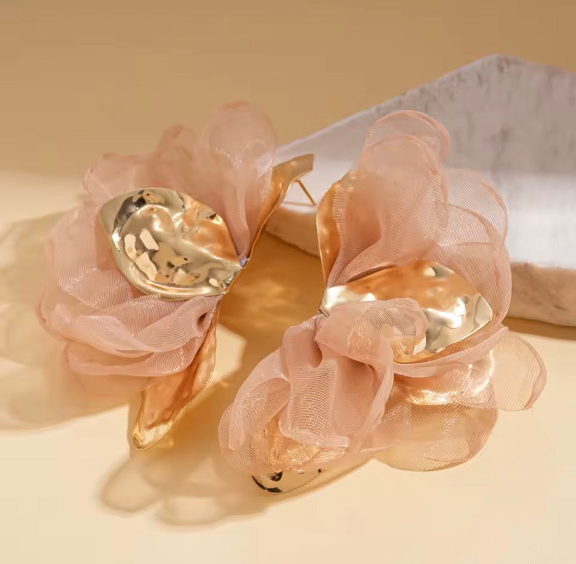 Boucle d’oreille colorée