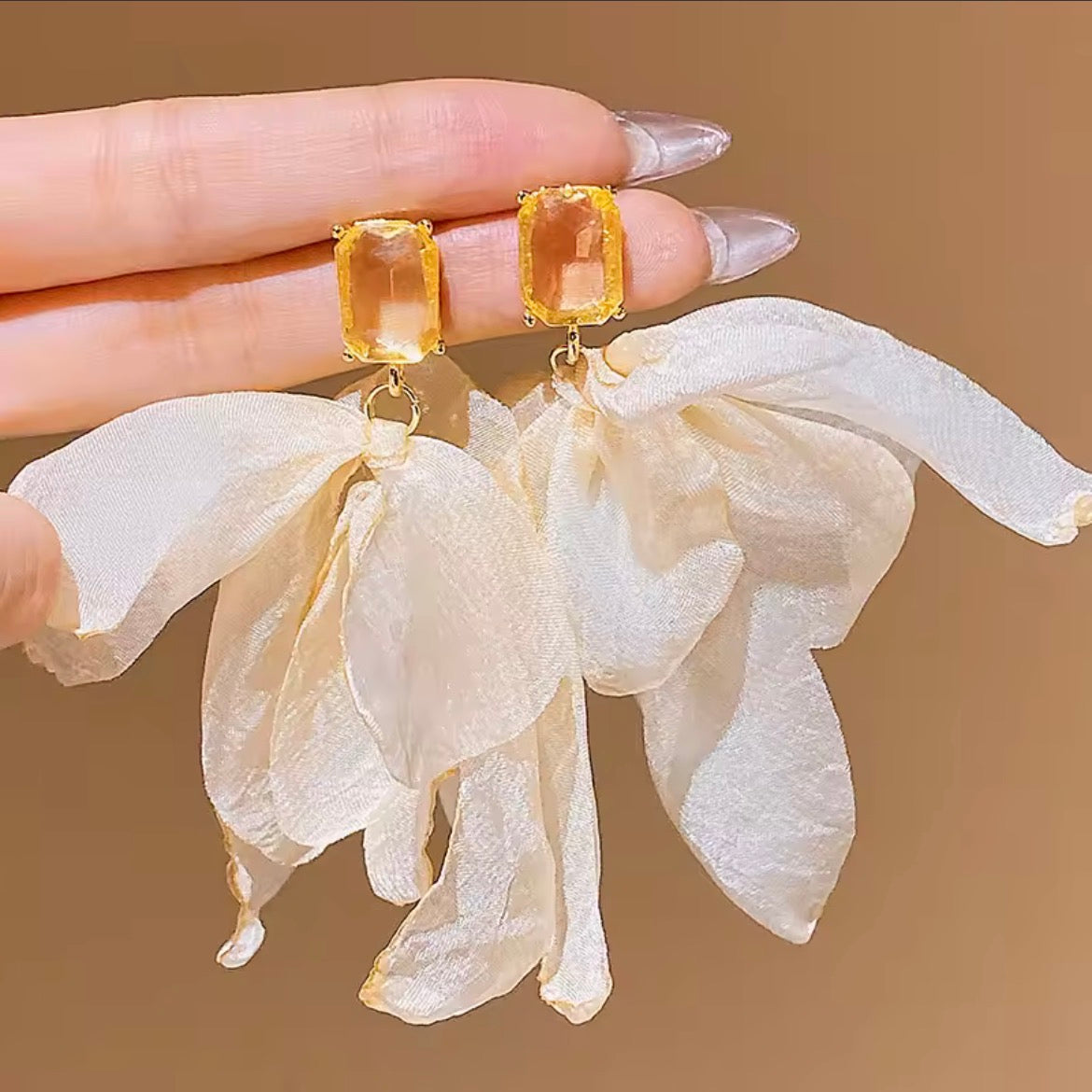 Boucle d’oreille colorée