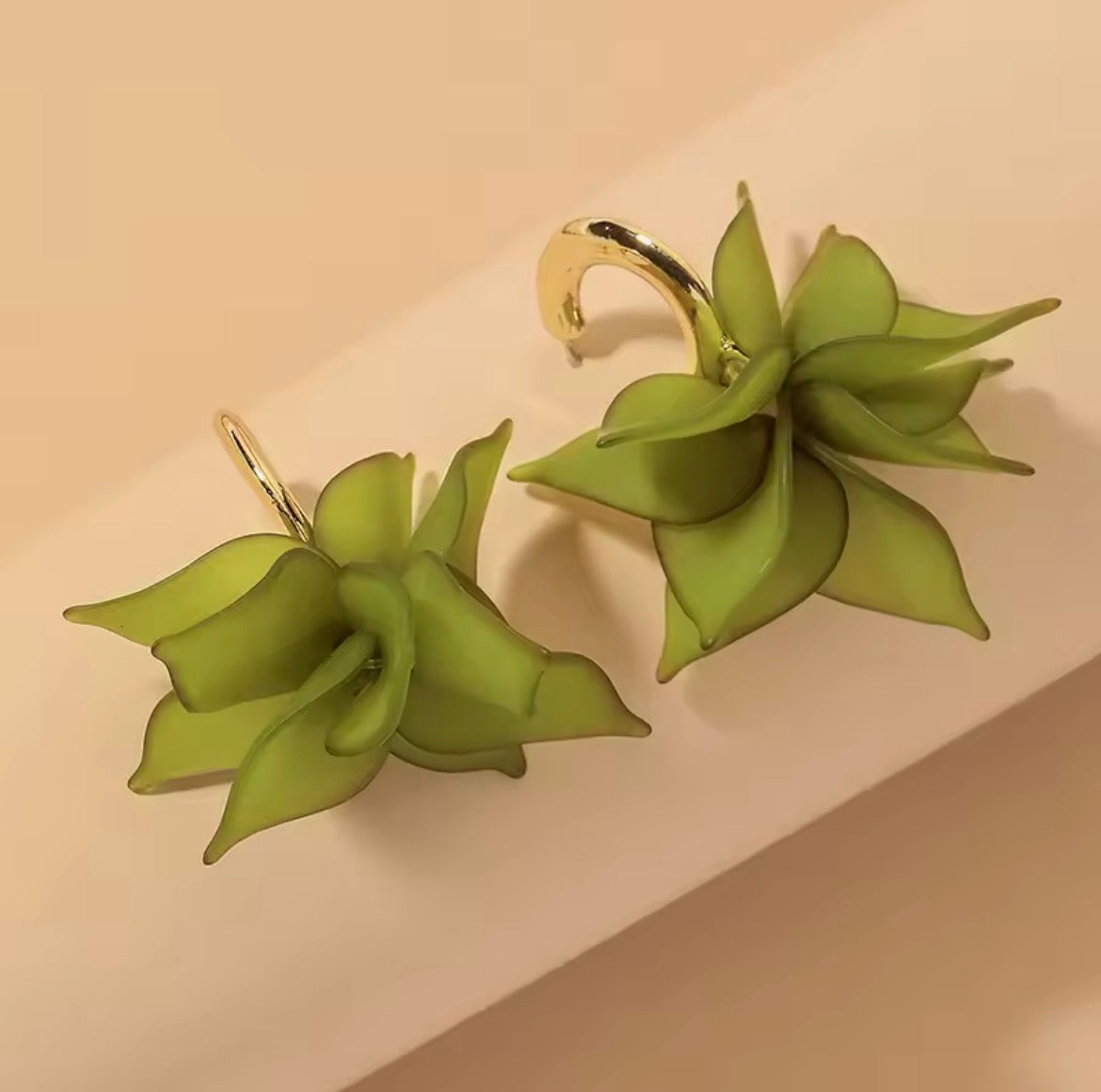 Boucle d’oreille colorée