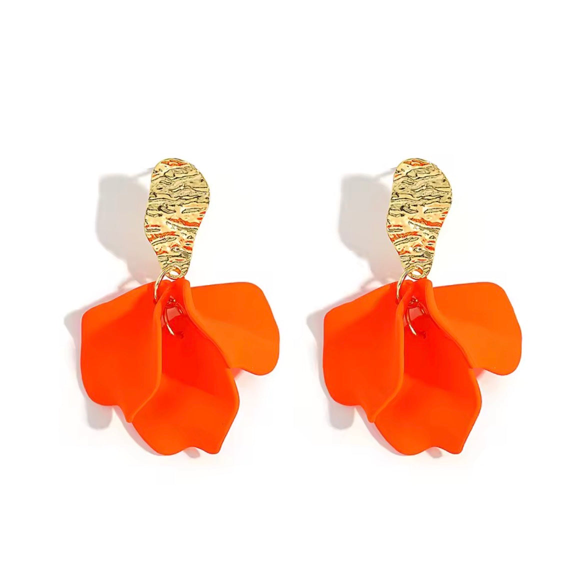 Boucle d’oreille colorée