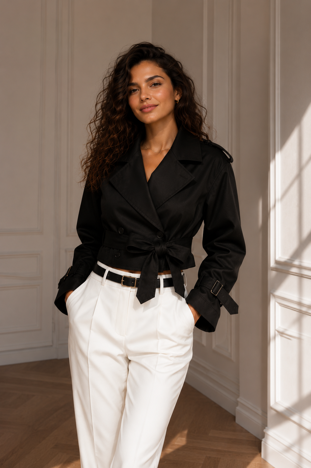 Veste courte Siyah noir