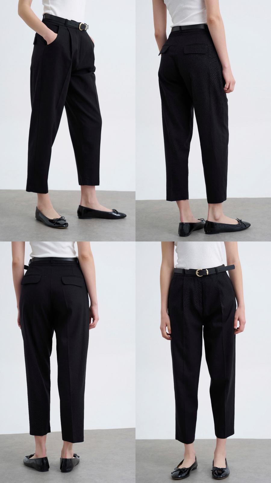 Pantalon Aleyna Noir