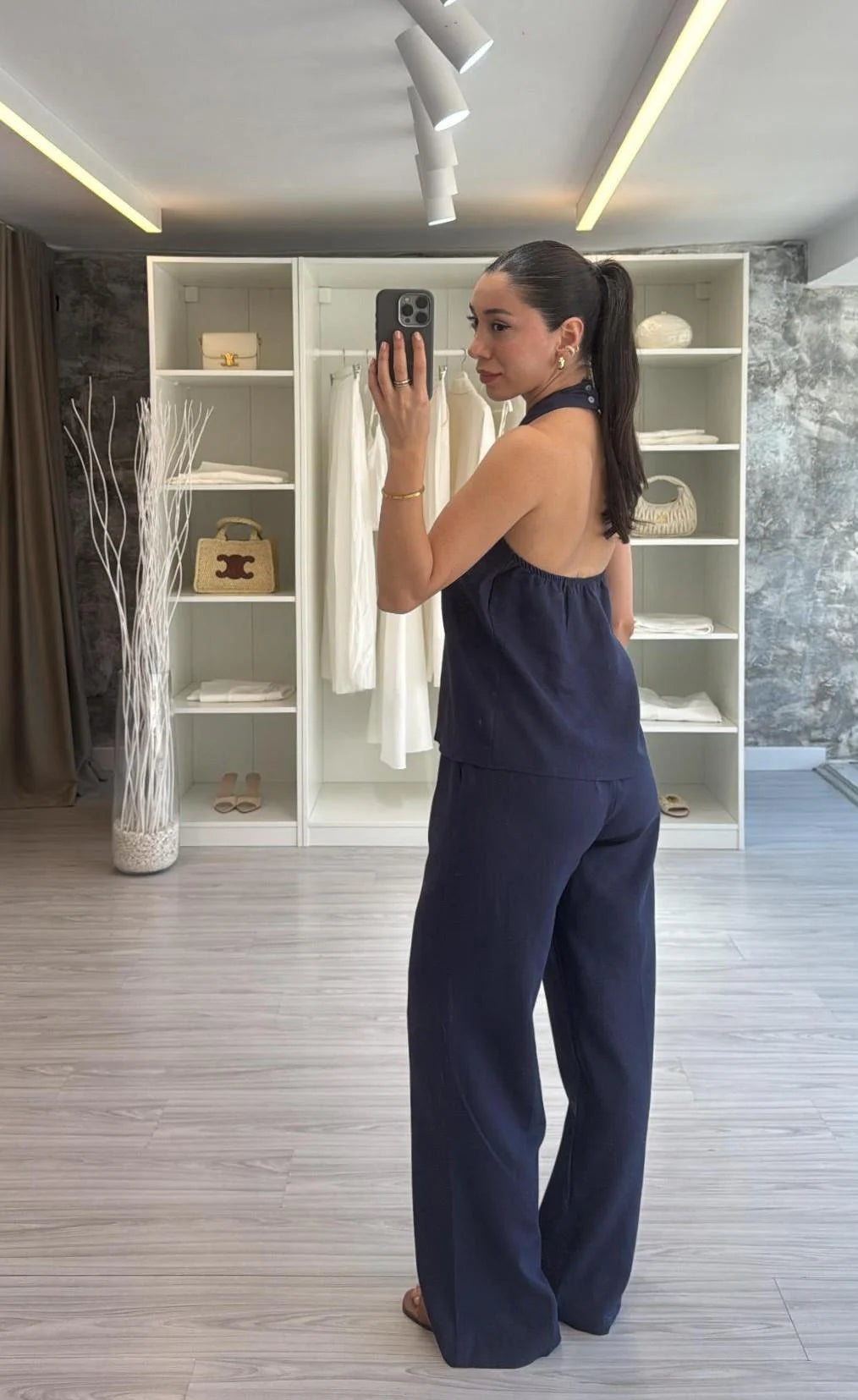 Haut Zehra Bleu