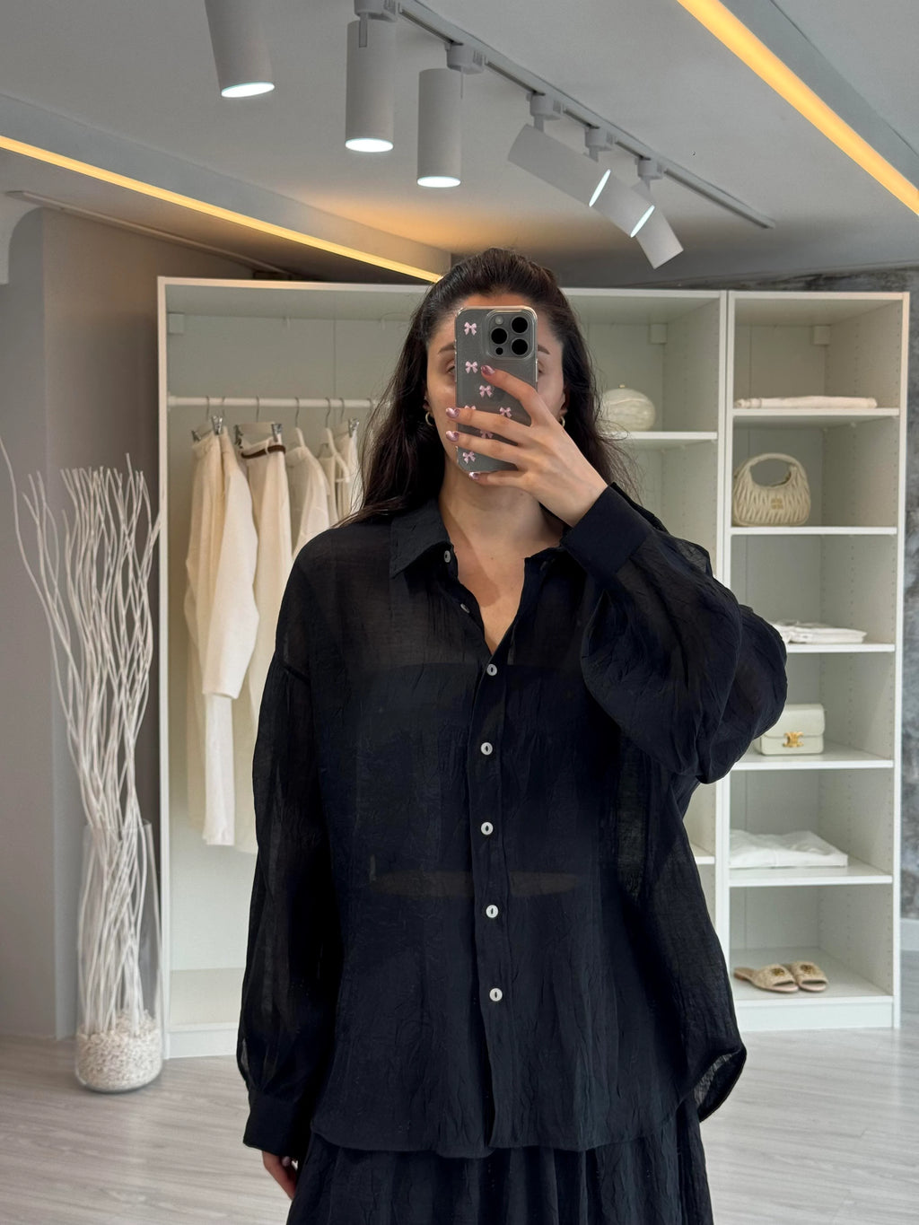 Chemisier Dilara noir