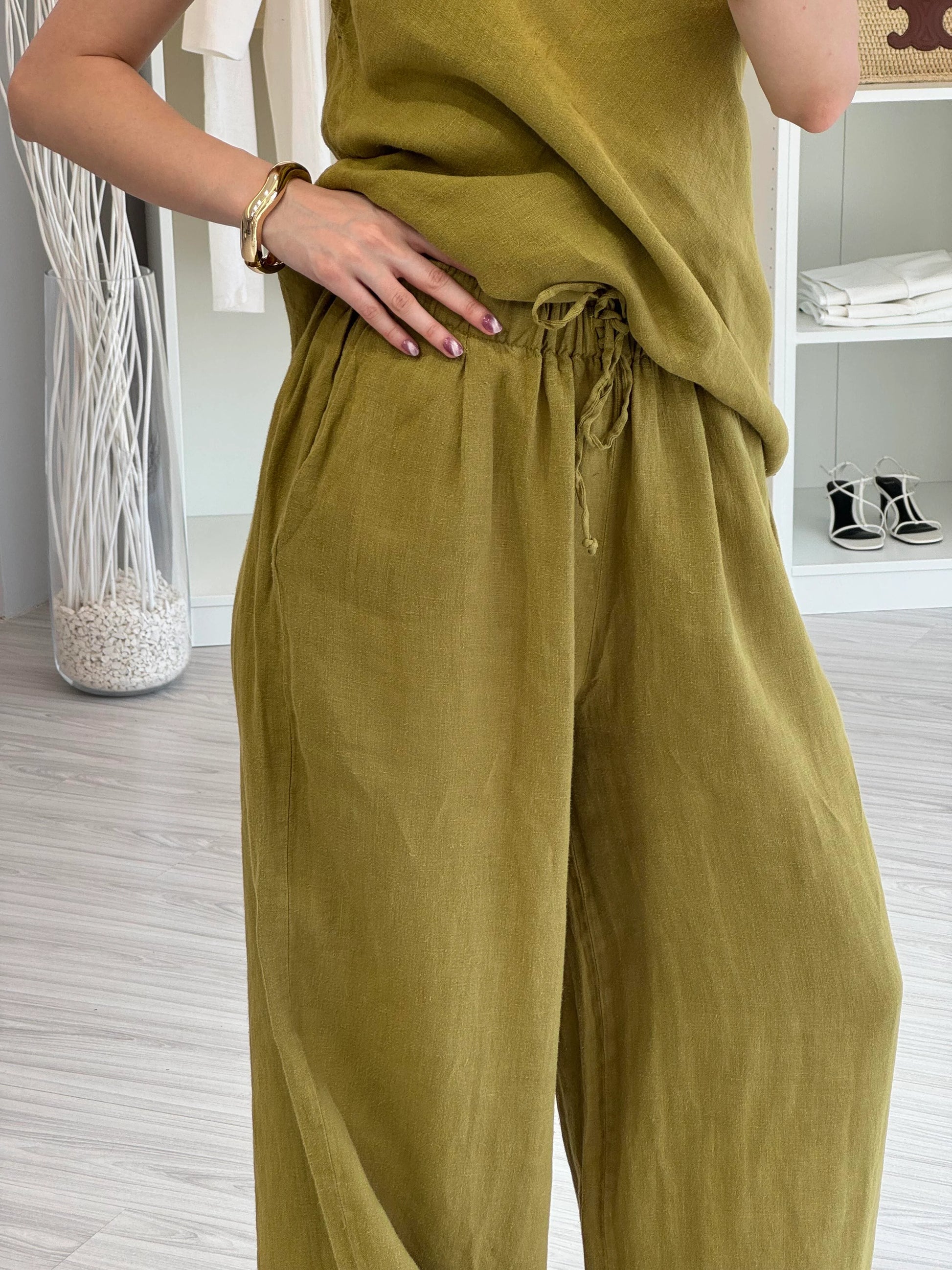 Pantalon Peri Vert
